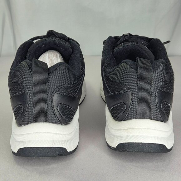 Easy Spirit Women's Keagen Lace-Up Black Sneakers - Picture 4 of 7